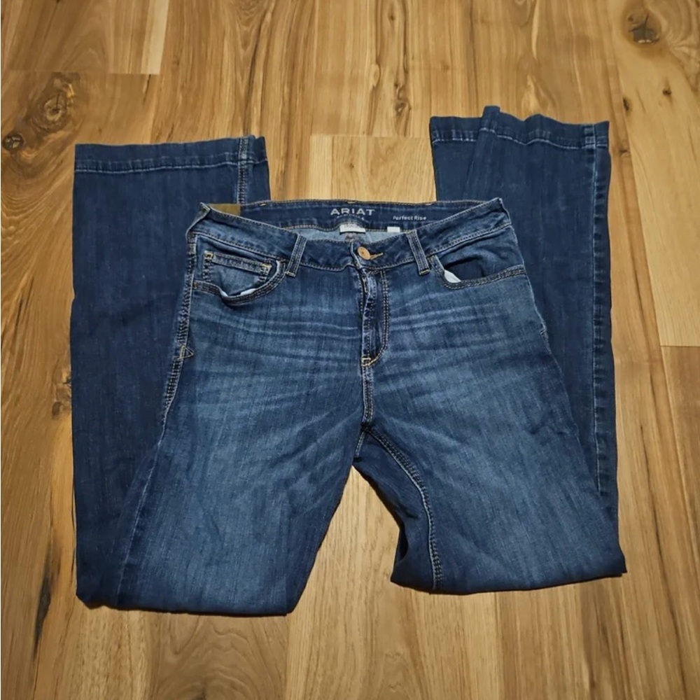 Ariat Blue Boot Cut Jeans Classic Style